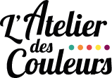 Logo noir Atelier des couleurs